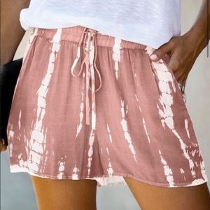 Tie Dye Drawstring Short